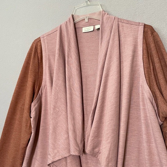 Lori Logo Lounge French Terry Rib Detail Cardigan - Picture 2 of 12